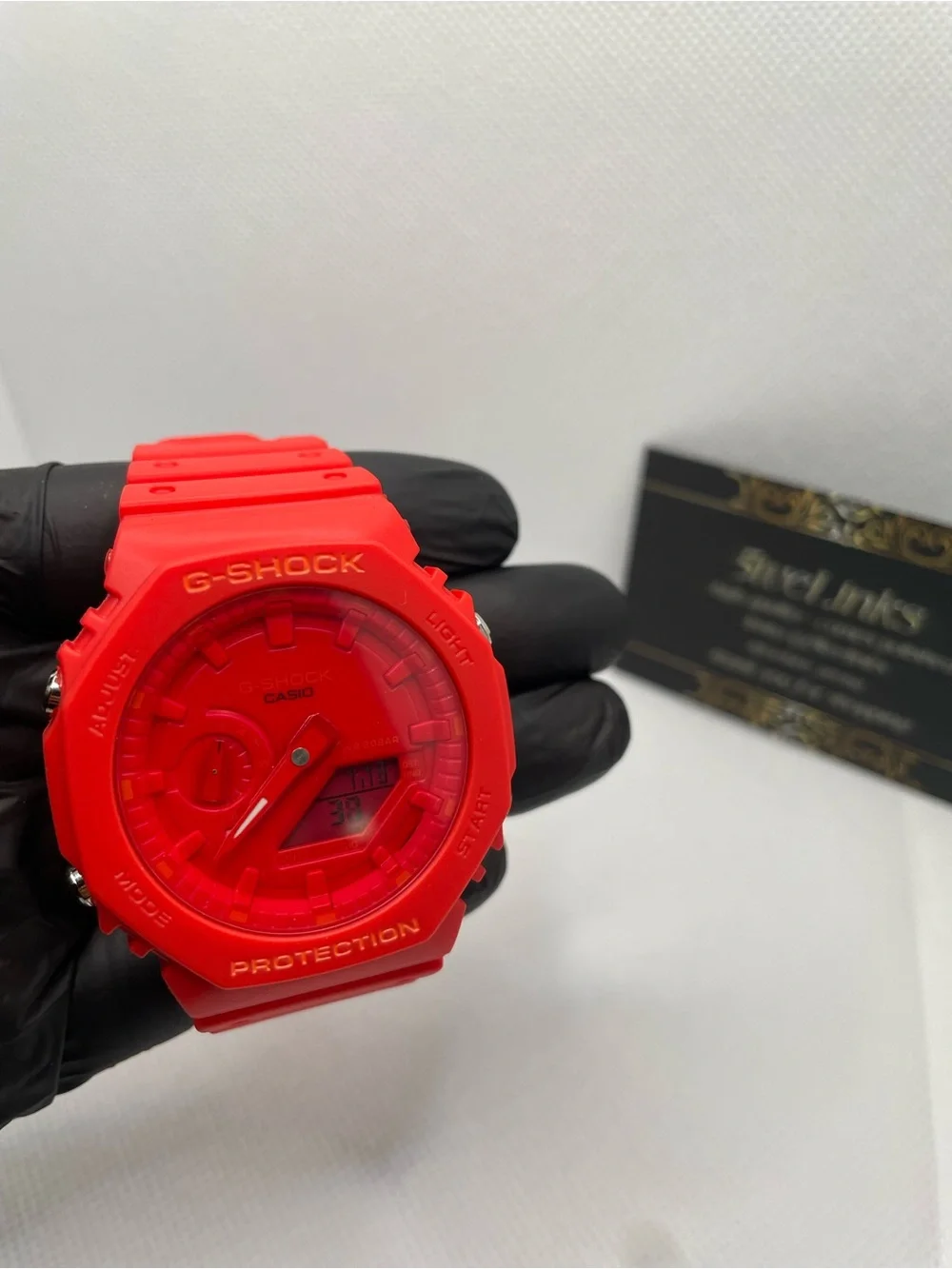 Casio bold red